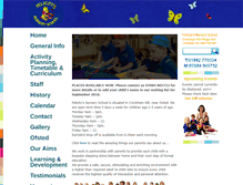 Tablet Screenshot of felicitysnursery.com